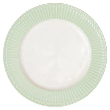 Тарелка обеденная 26,5 см, светло-зеленая Alice GreenGate