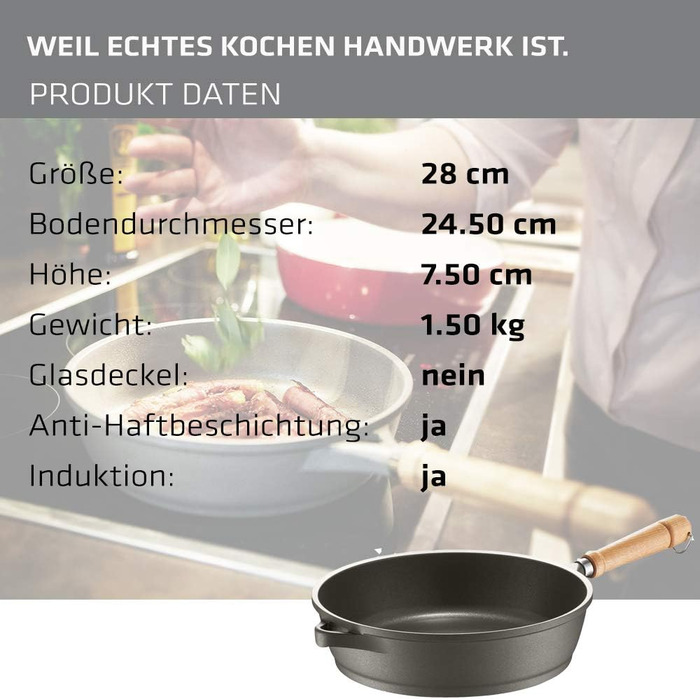 Сковорода для тушения 28 см Berndes