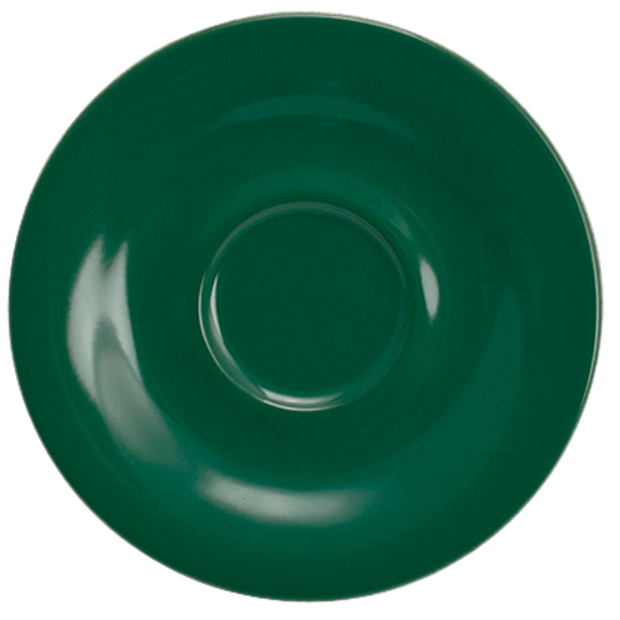 Блюдце к чашке для эспрессо 12 см, темно-зеленое Pronto Colore Kahla