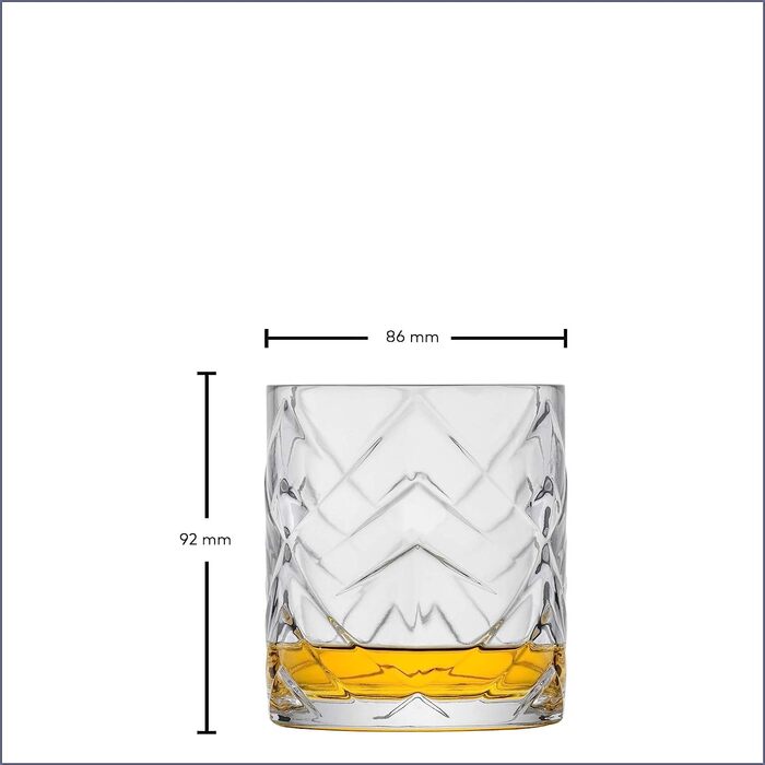 Набор из 6 стаканов для виски 343 мл Schott Zwiesel Whisky Glass Fascination