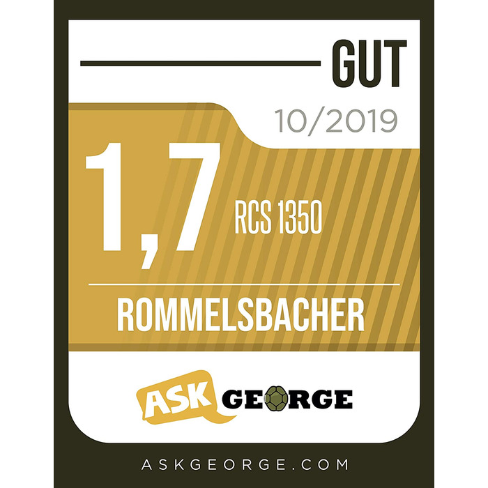 Гриль-раклетница Rommelsbacher RCS / 1350 Вт / на 8 человек / нержавеющая сталь / камень для гриля / антипригарное покрытие