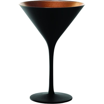 Набор бокалов для коктейля 6 шт. 240 мл, черно-бронзовый Olympic Stölzle Lausitz
