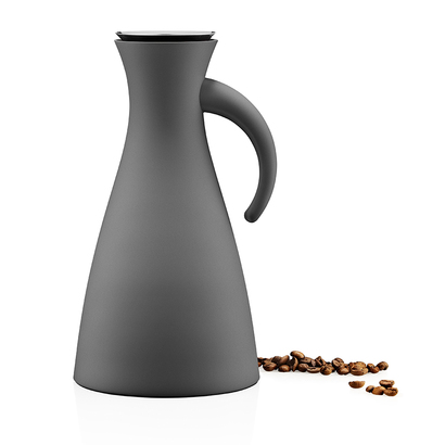 Кофейный вакуумный кувшин 1 л темно-серый Kaffee-Isolierkanne Eva Solo
