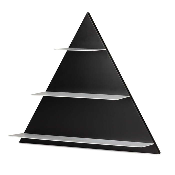 Полка 51x6,6x56,5 см белая Paper Regal Triangle Design Letters