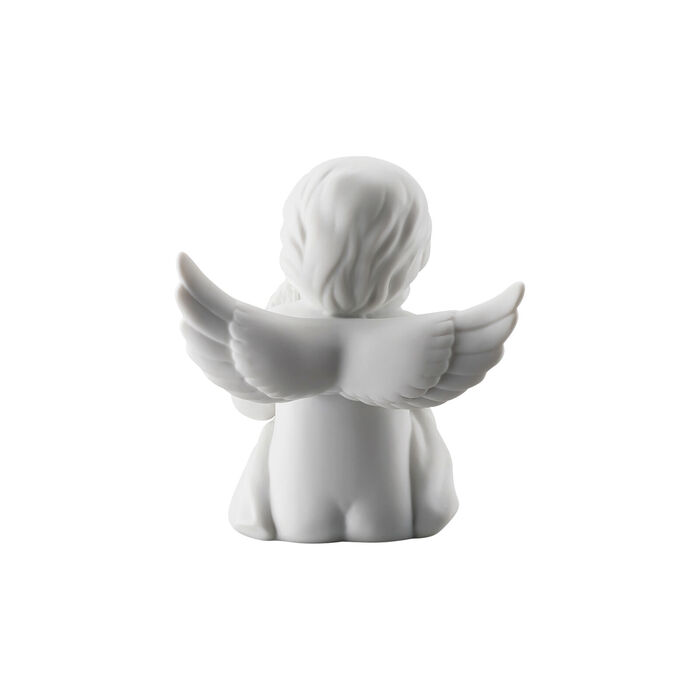 Фигурка "Ангел с плюшевым мишкой" 10,7 см матовая Angels Rosenthal