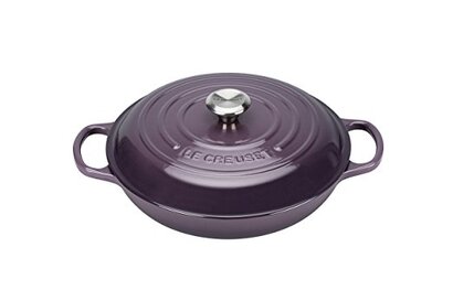 Сковорода-жаровня чугунная 30 см, фиолетовый Le Creuset