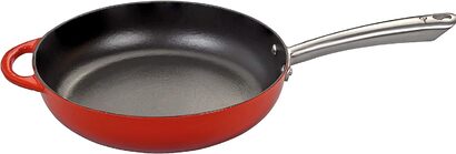 Сковорода 28 см из нержавеющей стали, красная Küchenprofi KP403051428