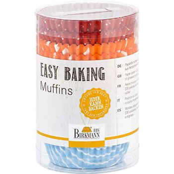 Набор форм для выпечки мини-маффинов, 200 шт, 7 см, Easy Baking RBV Birkmann