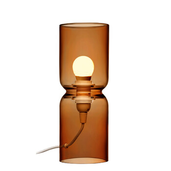 Настольный светильник 25х9 см янтарь Lantern Iittala