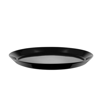 Тарелка для десерта 20 см черная, 4 предмета Tonale Alessi