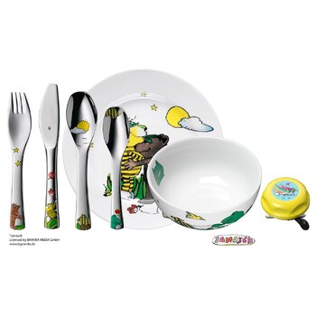 Набор детской посуды с велозвонком 6 предметов Janosch WMF