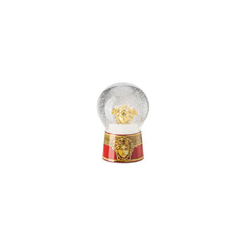 Снежный шар 8 см Golden Coin Medusa Amplified Versace