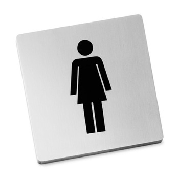 Табличка на дверь — Женский туалет Indici Zack