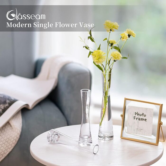 Набор ваз для цветов 3 предмета Glasseam