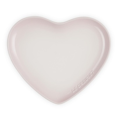 Тарелка 23 см Shell Pink Heart Le Creuset
