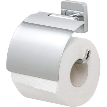 Держатель для туалетной бумаги с крышкой 13 см, белый Tiger