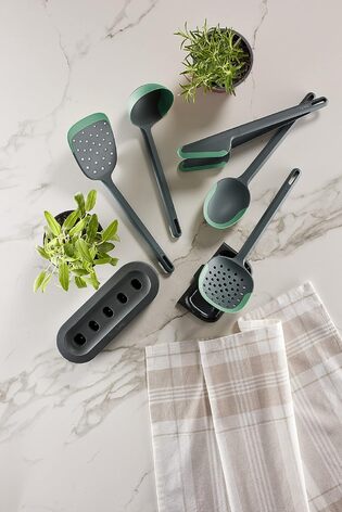 Набор кухонных приборов, 6 предметов, зеленый Lékué