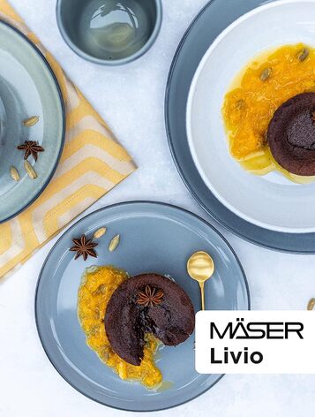 Набор столовой посуды на 4 человека 8 предметов Livio Series MÄSER