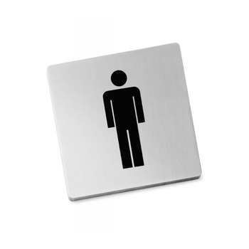 Табличка на дверь — Мужской туалет Indici Zack