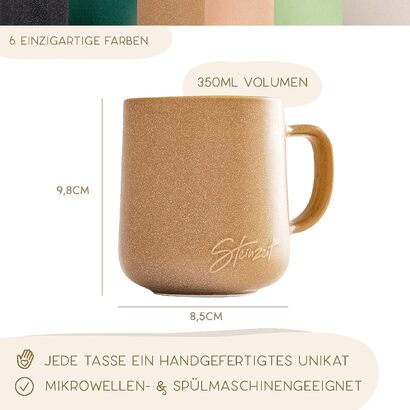 Набор чашек для кофе 350 мл,  6 предметов Steinzeit