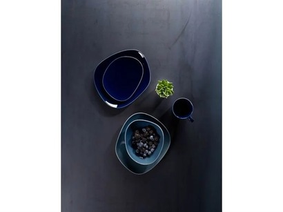 Тарелка для завтрака 21 см, темно-синяя Organic Villeroy & Boch