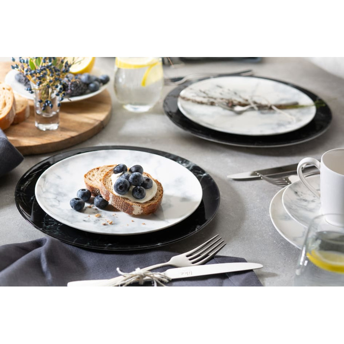 Тарелка для завтрака 21 см белая Marmory Villeroy & Boch