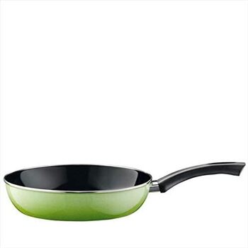 Сковорода 2.2 л 28 см, эмалированная, зеленая Riess 0057-036