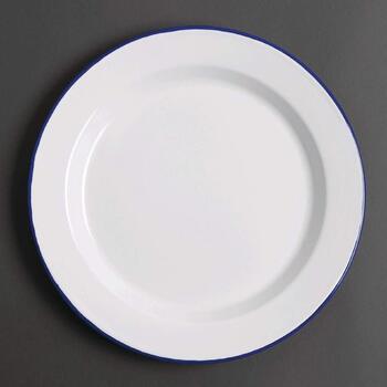 Набор эмалированных тарелок 6 предметов 30 см Olympia