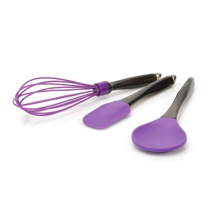 Набор 3 шт силиконовых кухонных принадлежностей, фиолетовых Geminis Berghoff