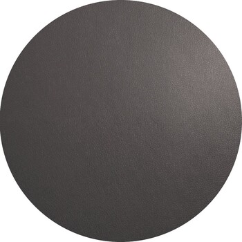 Подставка для тарелок круглая темно-серая Ø38 см Leather ASA-Selection