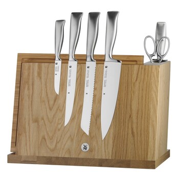 Набор ножей на магнитной подставке, 8 предметов Grand Gourmet WMF