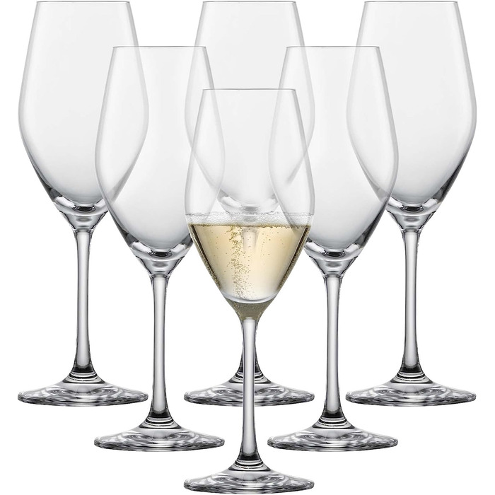Набор из 6 бокалов для шампанского 263 мл Vina Champagne Tulip