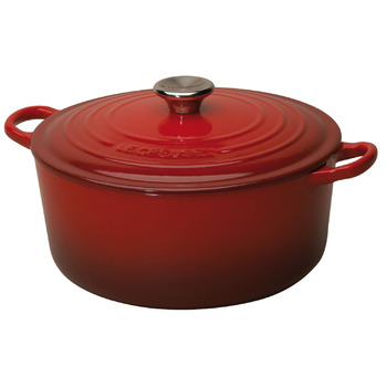 Кастрюля / жаровня 34 см, вишневый Le Creuset 