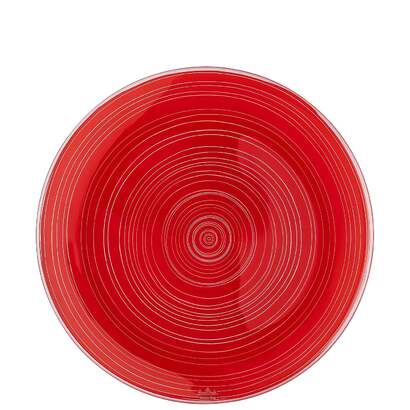Тарелка 28 см красная TAC Gropius Rosenthal