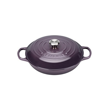 Сковорода-жаровня чугунная 30 см, фиолетовый Le Creuset