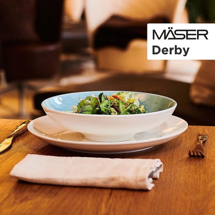 Набор столовой посуды на 6 человек 12 предметов Derby Series MÄSER