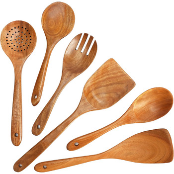 Набор деревянных кухонных принадлежностей 6 предметов BELLE VOUS