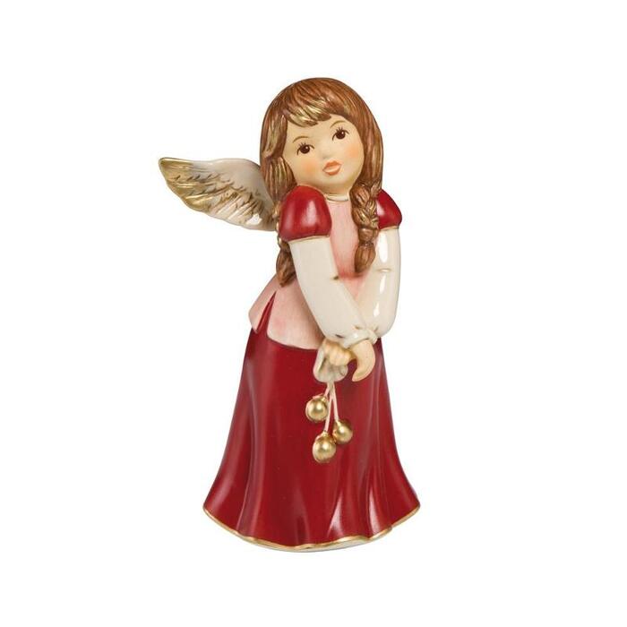 Фигурка “Ангел в восхищении” “Weihnachtsengel bordeaux Engelsfiguren” Goebel