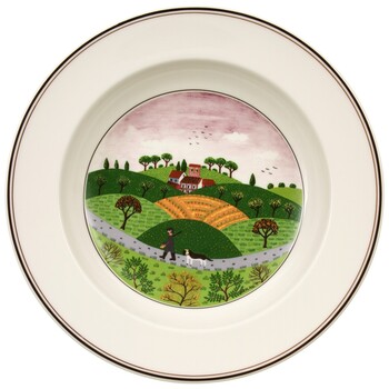Тарелка для супа Охотник 21 см Design Naif Villeroy & Boch