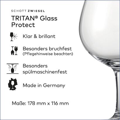 Набор из 4 бокалов для джина и тоника и 6 классических бокалов Schott Zwiesel