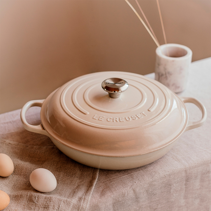 Жаровня 30 см Meringue Le Creuset