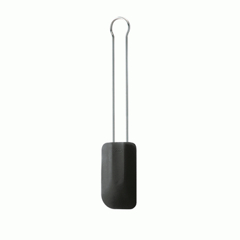 Лопатка-скребок силиконовая, черный 32 см Rosle