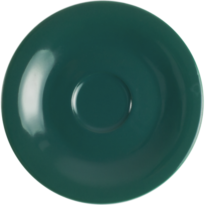 Блюдце к чашке для кофе 15 см, темно-зеленое Pronto Colore Kahla