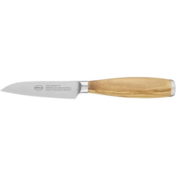 Нож для овощей RÖSLE Artesano из нержавеющей стали, рукоять из оливкового дерева, 9 см