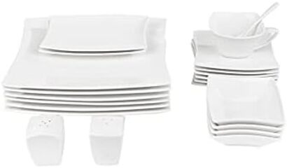 Набор фарфоровой посуды на 6 персон 32 предмета Perfect White KARACA