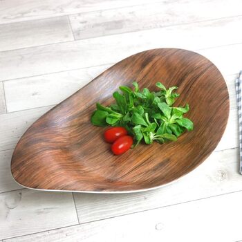 Набор тарелок из древесины 38 x 24 см, 2 предмета Holst Porzellan
