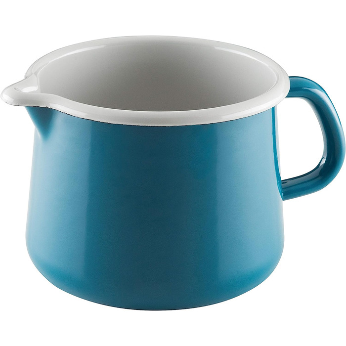 Набор кухонной посуды 5 предметов, эмалированный, синий Novelle Aquamarine 0546-010 Riess