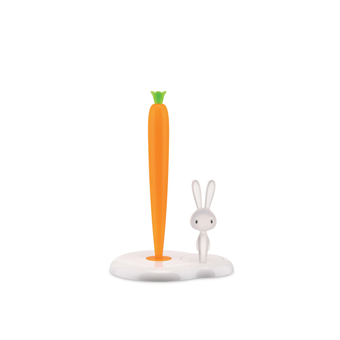 Держатель для бумажных полотенец 20,2х34х16 см оранжевый/белый Bunny&Carrot Alessi