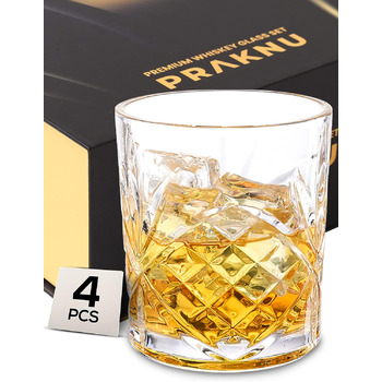 Набор стаканов для виски 300 мл, 4 предмета Praknu