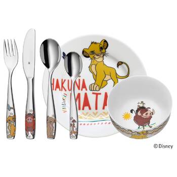 Набор детской посуды 6 предметов Lion King WMF